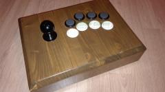 Arcade Stick in Noce massiccio