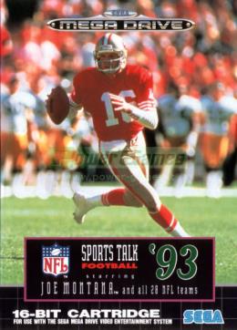 NFL Sports Talk Football '93 Starring Joe Montana