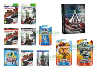 Assassin's Creed III, Need for Speed Most Wanted, Sports Champions 2